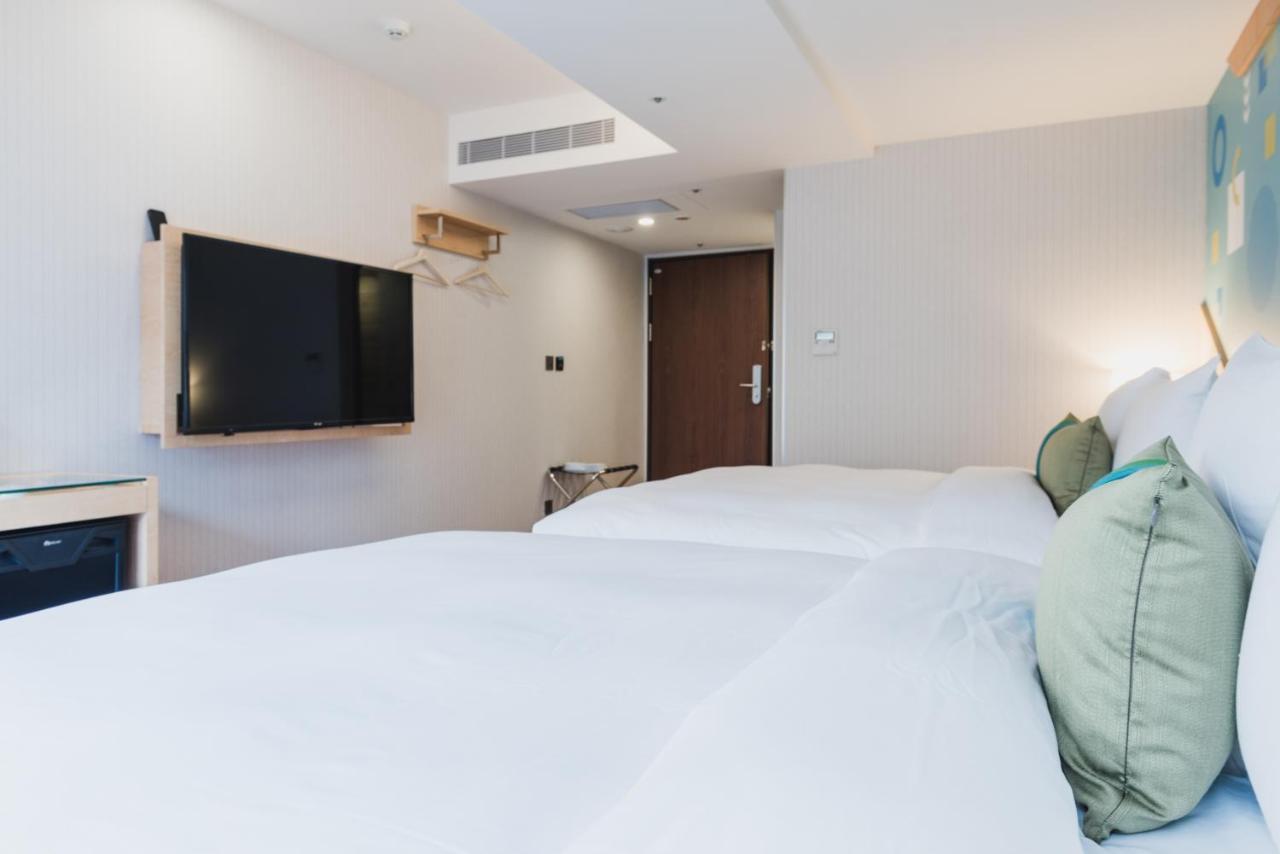 Hej Taipei Hotel Bagian luar foto