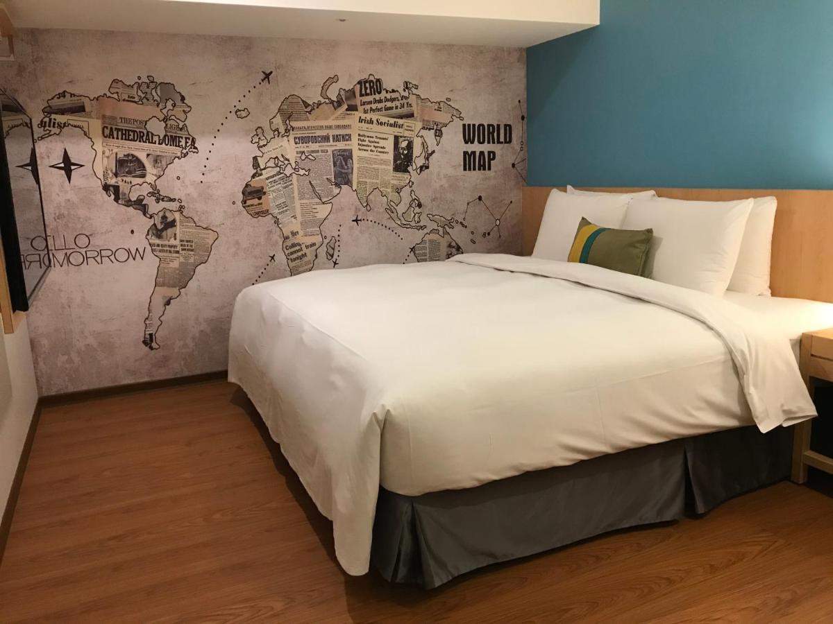 Hej Taipei Hotel Bagian luar foto
